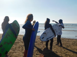 surfclasses in Morocco