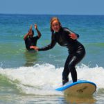 Beginner surflessons in beginner surfcamp Morocco