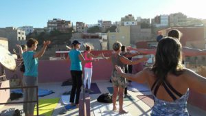 Yoga in Marokko