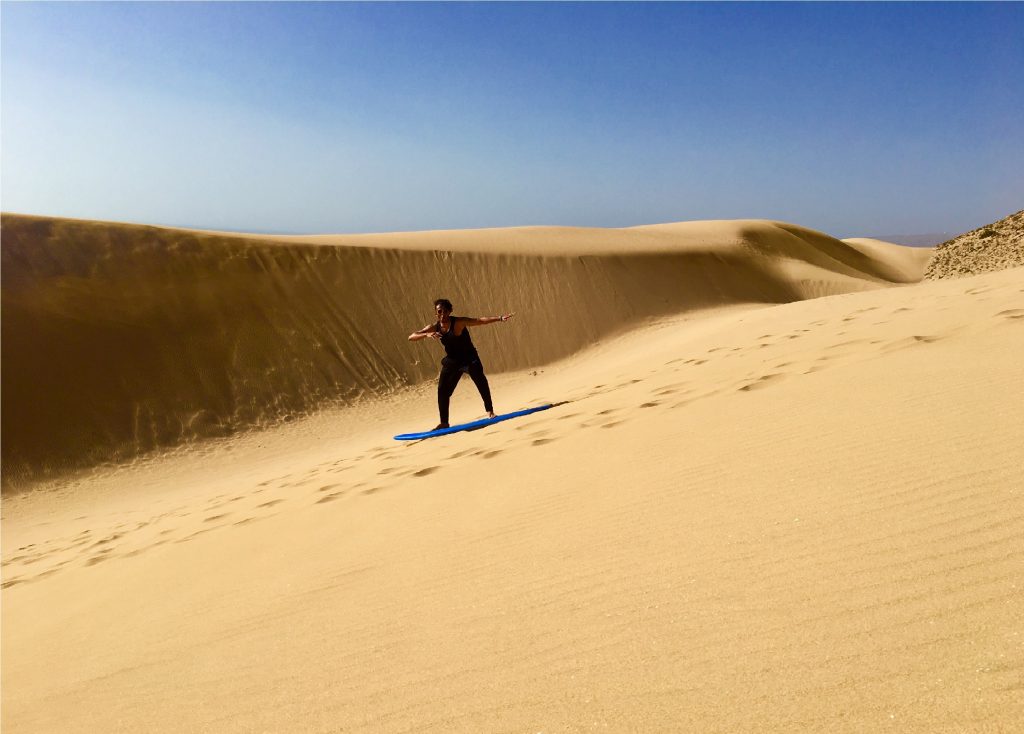 sandboarding