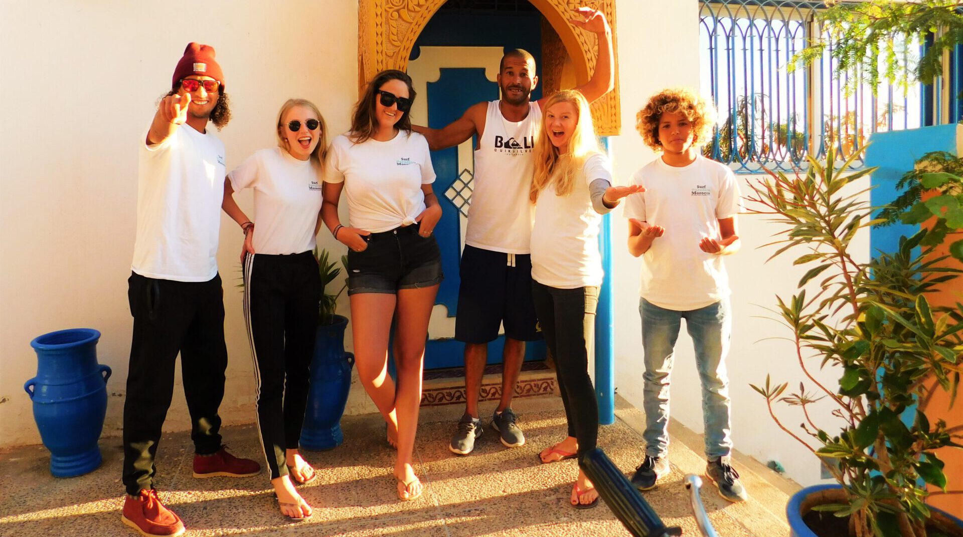 Team surfcamp surf paradise morocco