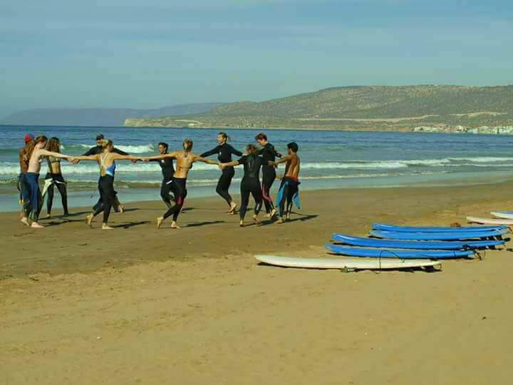 Surfing in Taghazout, Morocco, lessons