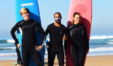 Surflessons for beginners in Morocco