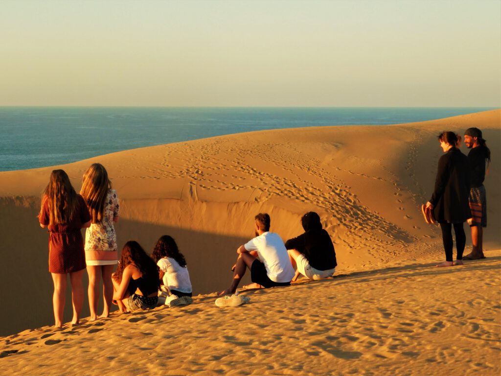 Active holiday africa, Morocco sandboarding