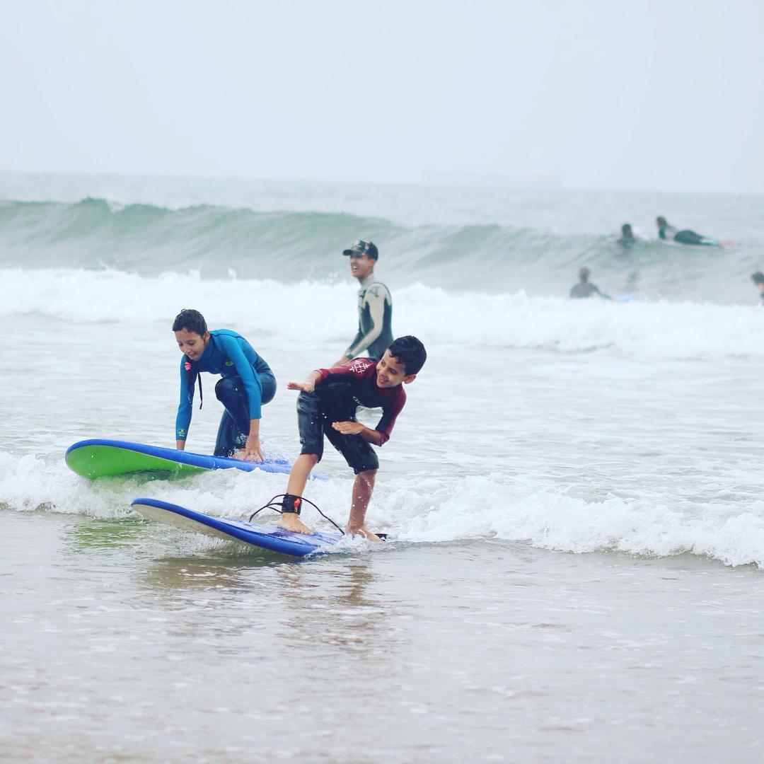 Surf and volunteer