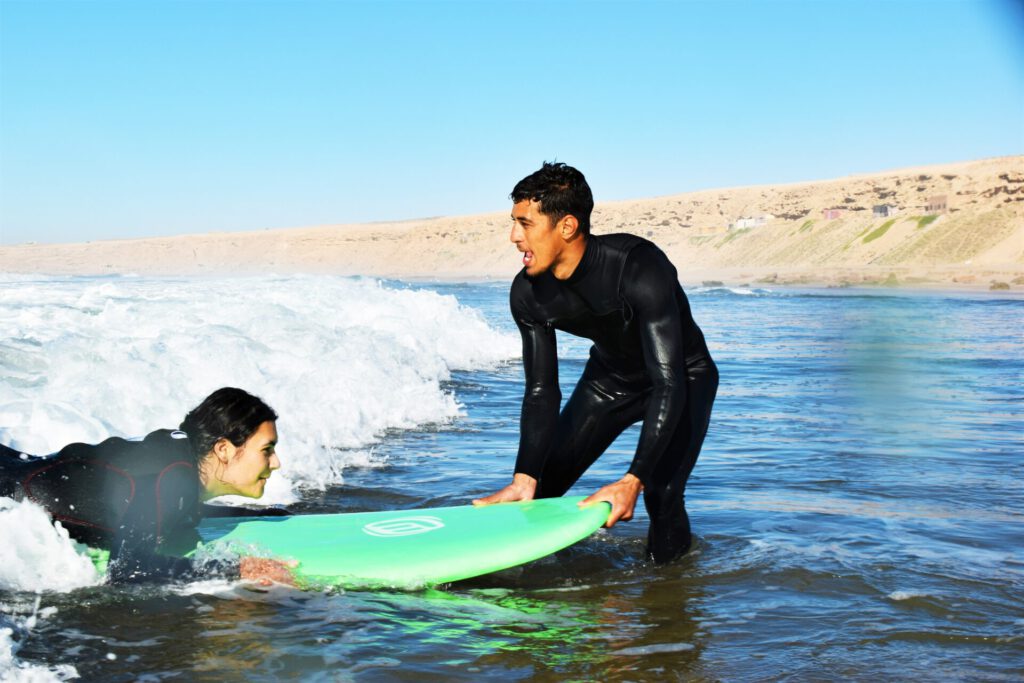 Surf level beginner surfing 2