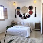 accommodation surf morocco, private room and bed