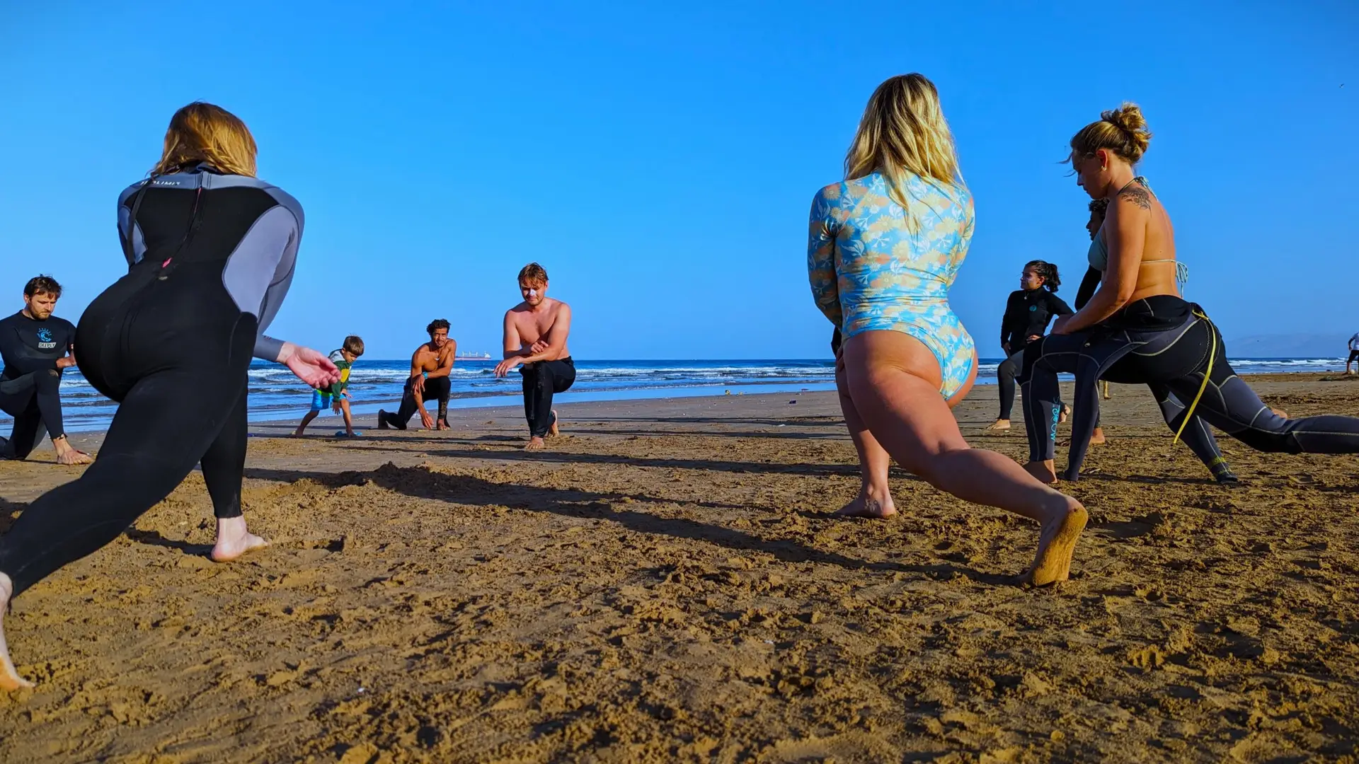 Training beach Taghazout