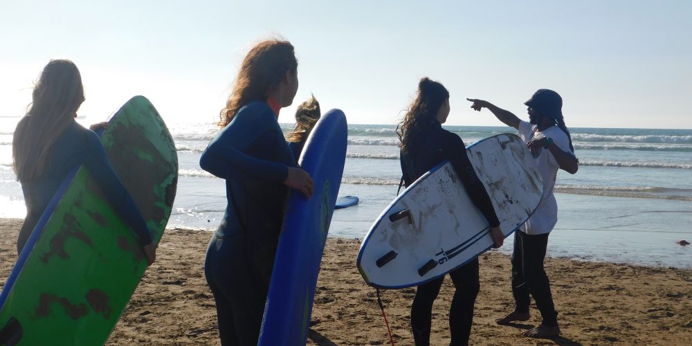 surfclasses in Morocco