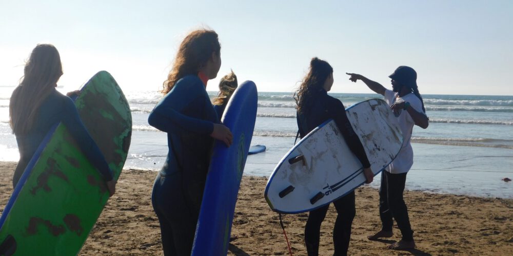 surfclasses in Morocco